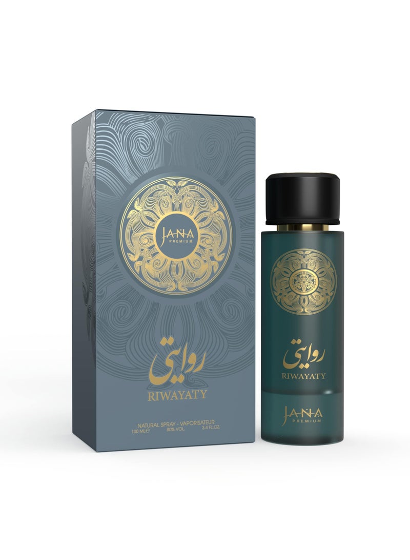 Riwayaty eau de parfum for man & women-100ml- by jana beauty