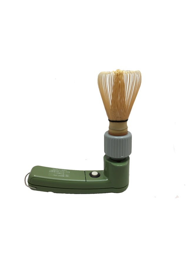 WillmanCHARAKU Japanese Handheld Electric Matcha Whisk Frother with bamboo chasen made in japan