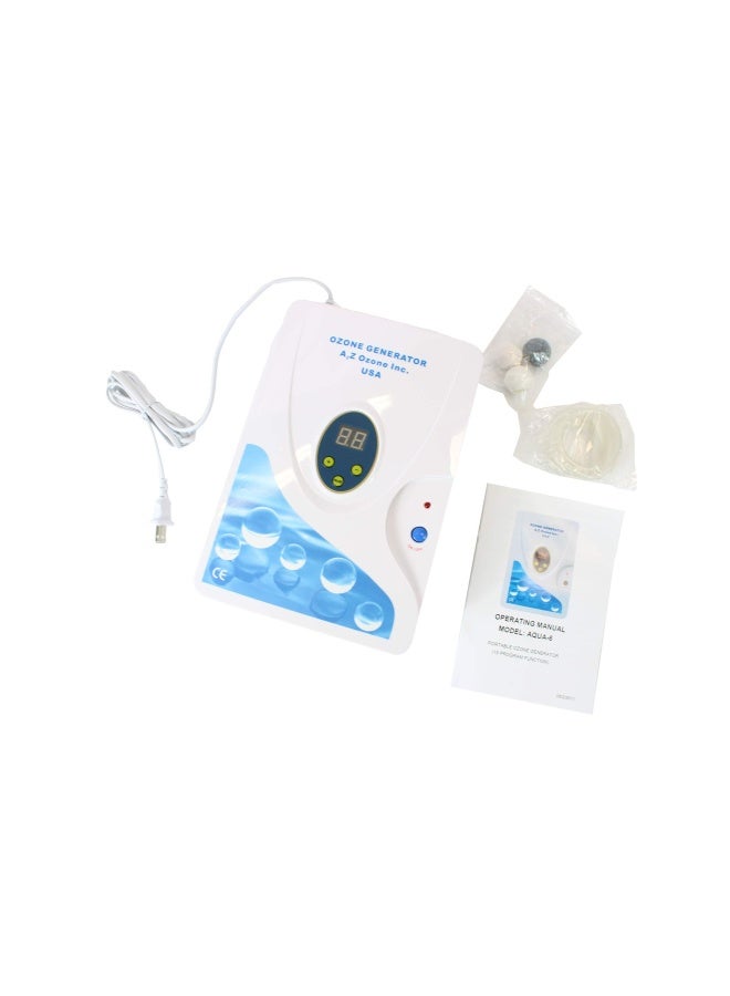 Aqua-6 Multi-Purpose Ozone Generator  White