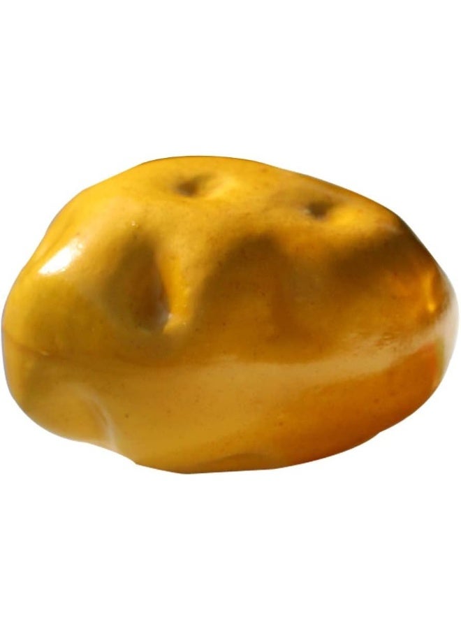 Artificial Potatoes Lifelike Fake Potatoes Simulation Vegetable For Home Kitchen Decoration 5Pcs
