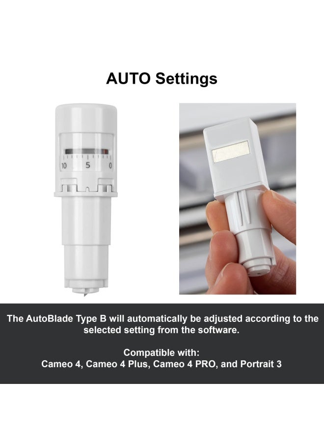 Silhouette America  Auto Blade 2 For Use With Cameo 4 -Pack Of 3 Blades