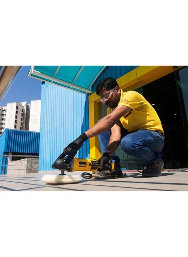 Variable Speed Polisher Yellow/Black