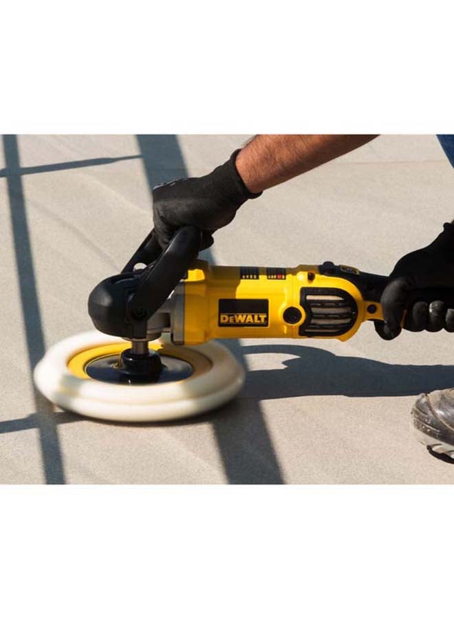 Variable Speed Polisher Yellow/Black