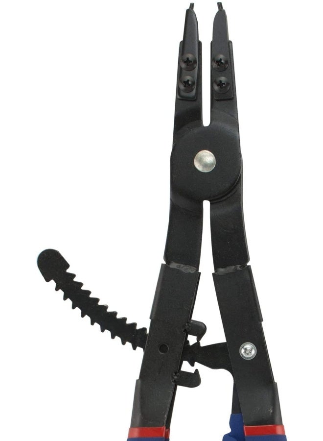 Hiltex  02016 16 Snap Ring Plier Set 2 Piece External And Internal Pliers Straight 45 90 Tips