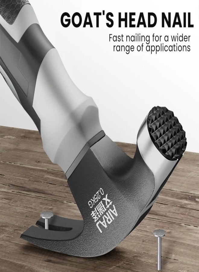Mini Claw Hammer Anti Slip and Shockproof Hammer Professional Grade Multifunctional Magnetic Woodworking Manual Tool