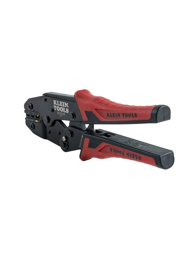 Crimper Tool Ratcheting Insulated Terminal Wire Crimper For 10 To 22 Awg Wire And Copper Cable 3005Cr