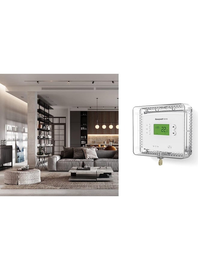 Honeywell Home T6861H2Wb Fancoil On Off Thermostat With Remote Sensor And Remote Setback Inputs