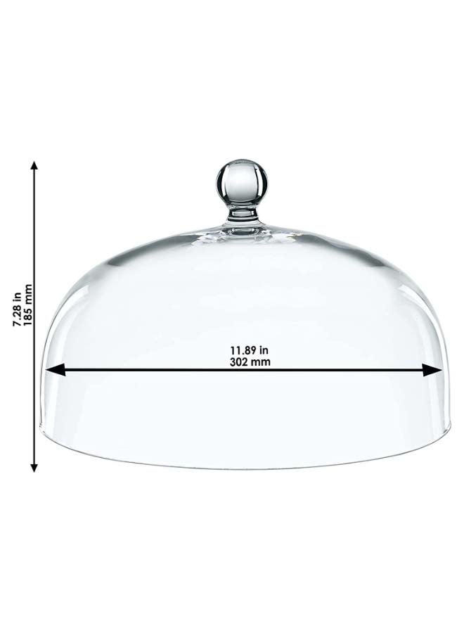 Bossa Nova Dome For Cake Plate Clear