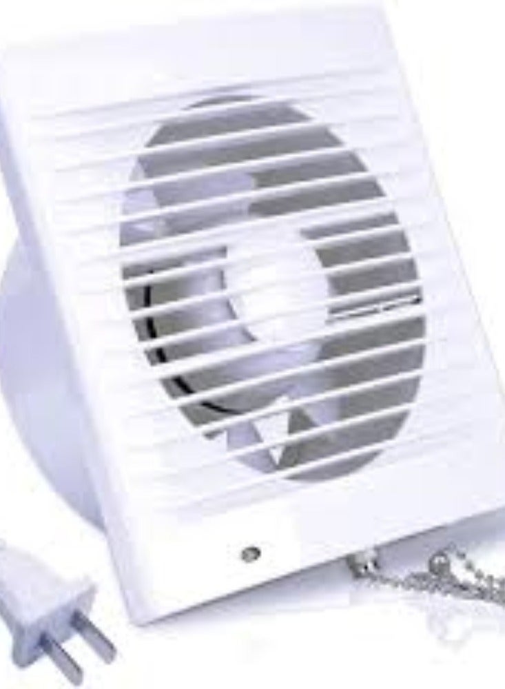 KNP Shutter exhaust fan with a 4-inch diameter designed for efficient ventilation and air circulation in small spaces.