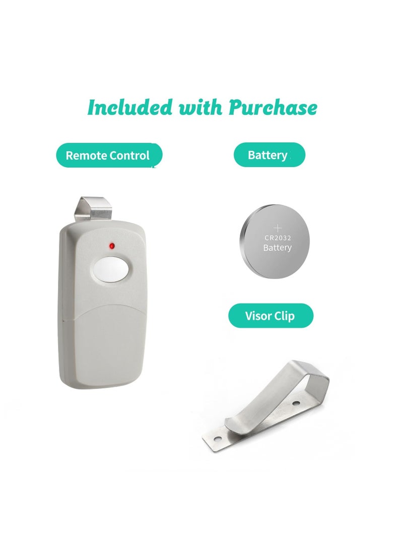 Replacement for Multicode Linear 3089 Garage Gate Door Opener Remote Transmitter,308911,MCS308911,10 dip Switch 300mhz,Grey