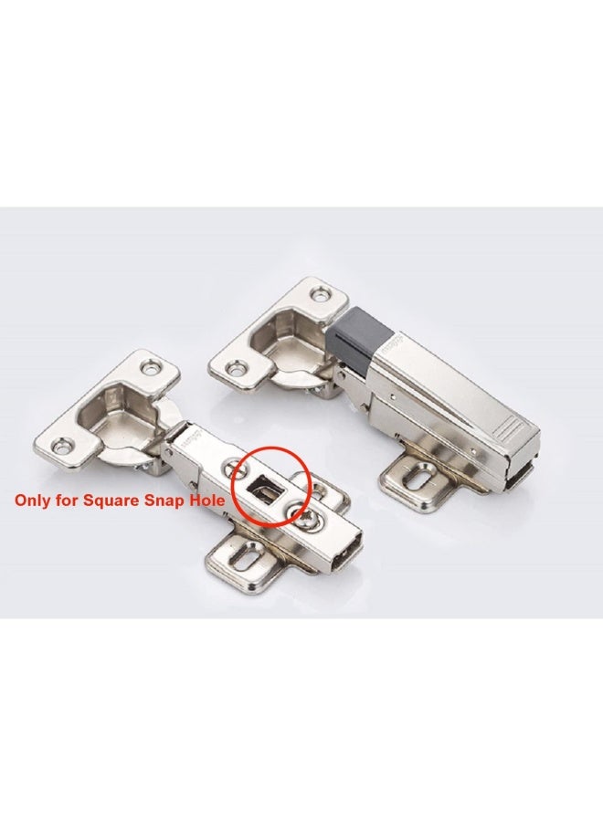 8 Pieces  otion 973A0500 Soft And Effortless Self Closing Mechanism For Full Overlay Hinge Application Made In Austria Kitchen Hinge Damper Cabinet Door Soft Close Hinge Buffer