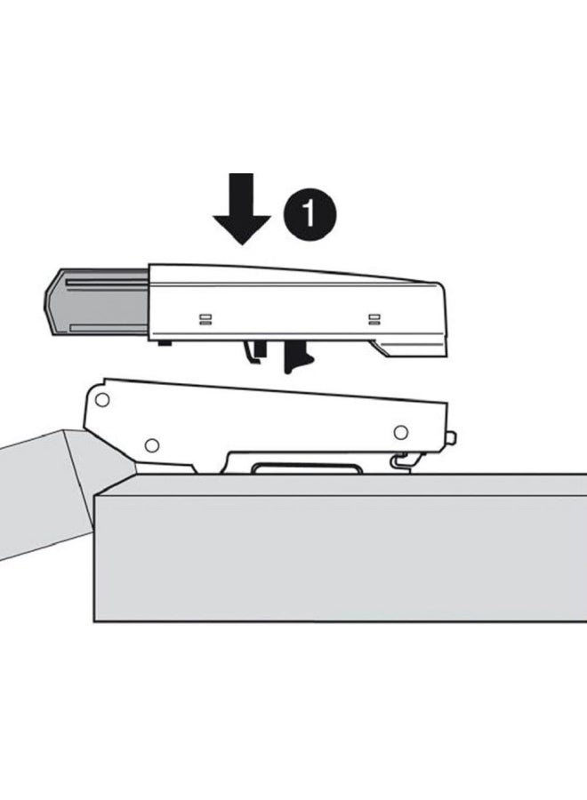 8 Pieces  otion 973A0500 Soft And Effortless Self Closing Mechanism For Full Overlay Hinge Application Made In Austria Kitchen Hinge Damper Cabinet Door Soft Close Hinge Buffer