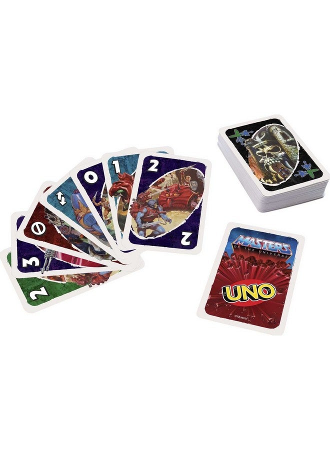 Uno Masters Of The Universe Card Game For Kids Adults And Game Night With Special Rule For 210 Players