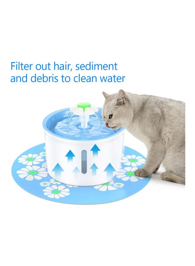 12-Piece Water Fountain Filter White