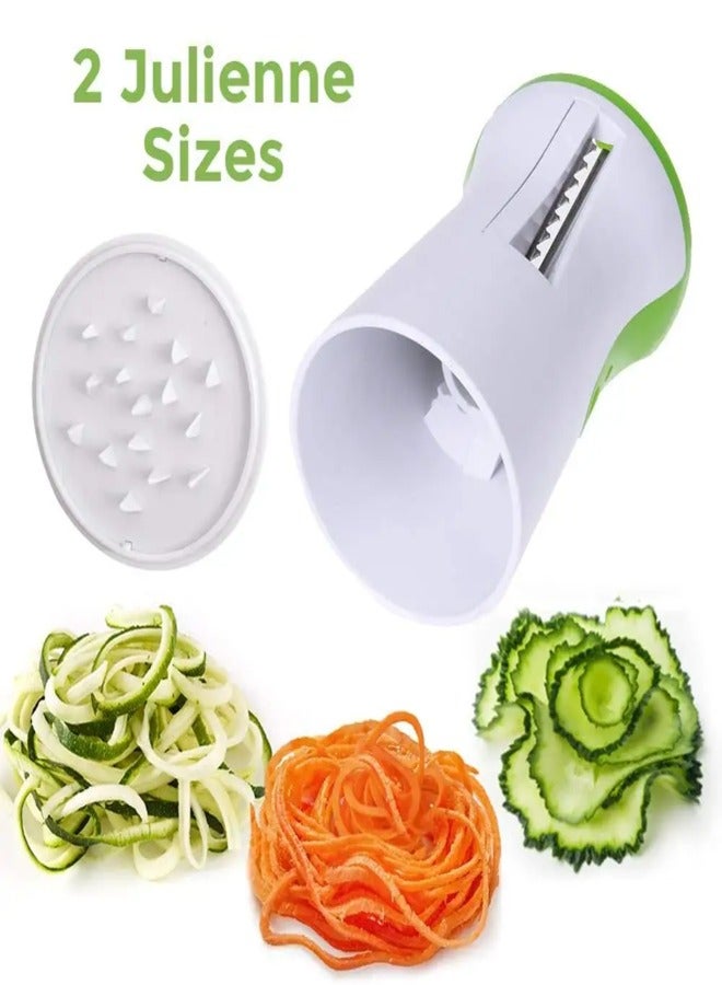 Vegetable Spiralizer Heavy Duty Spiral Slicer  Spiralizer Cutter for Zucchini Pasta Noodle Spaghetti Maker Gluten Free Meals