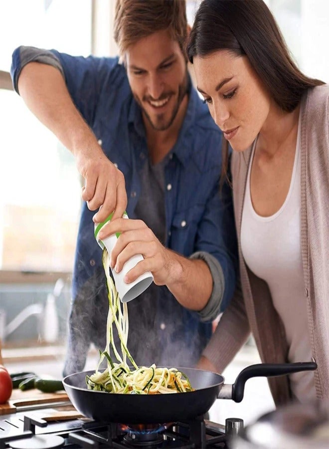 Vegetable Spiralizer Heavy Duty Spiral Slicer  Spiralizer Cutter for Zucchini Pasta Noodle Spaghetti Maker Gluten Free Meals