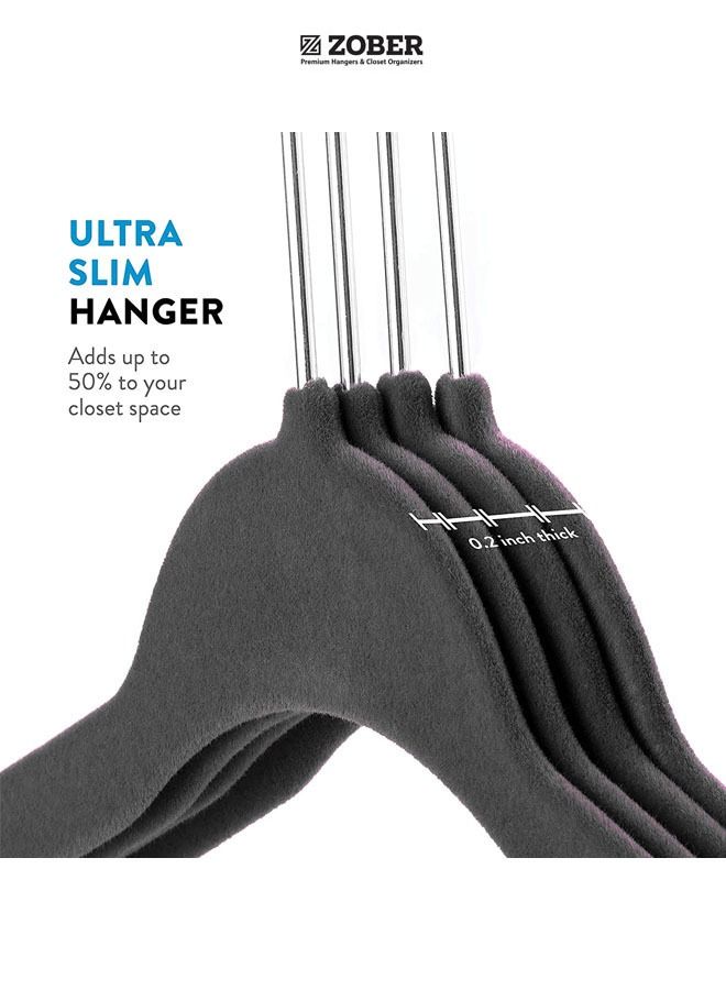 Nonslip Velvet Hangers Shirt Hangers Ultrathin Space-Saving