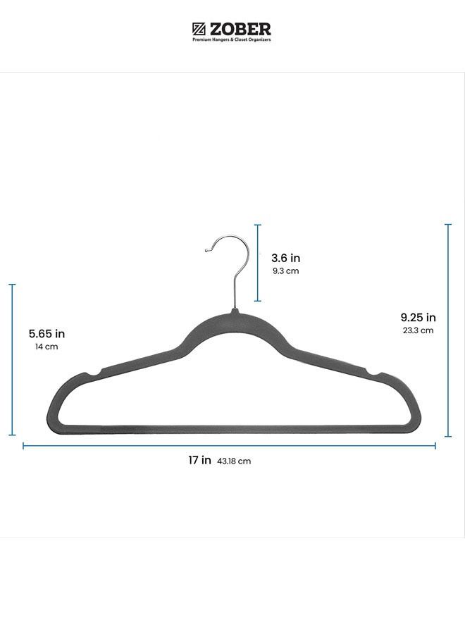 Nonslip Velvet Hangers Shirt Hangers Ultrathin Space-Saving