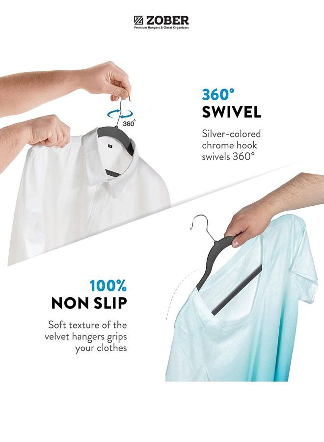 Nonslip Velvet Hangers Shirt Hangers Ultrathin Space-Saving