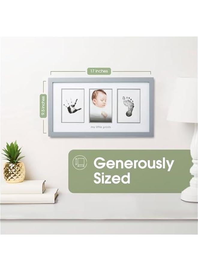 Sonogram Frame For Grandparents - Grey