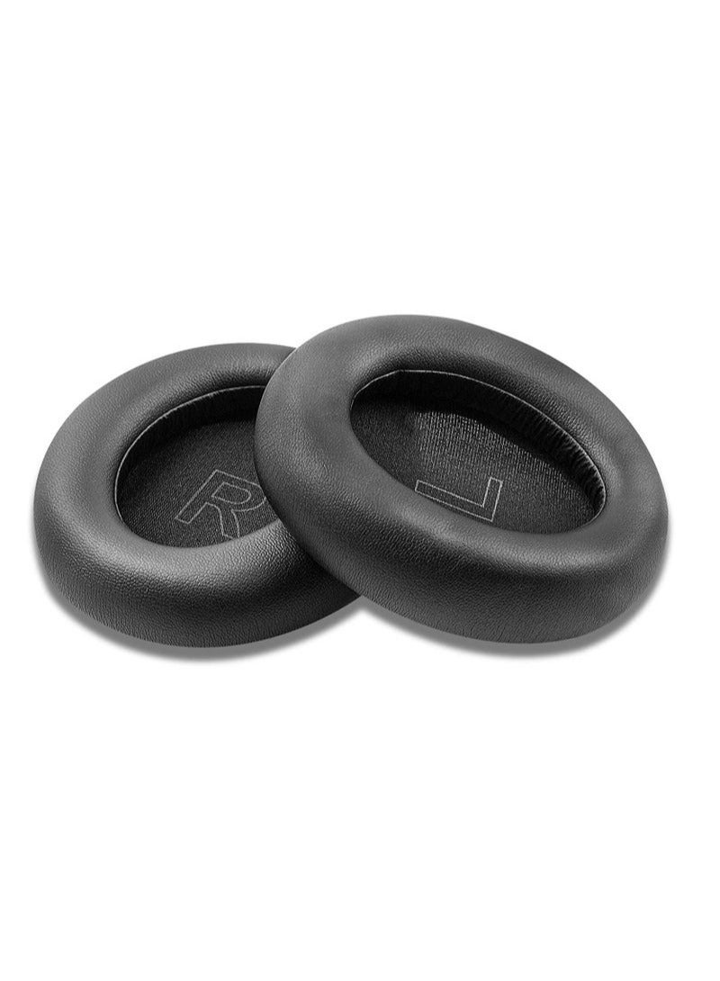 Replacement Earpads Cushions for Anker Soundcore Headphones Q30 and Anker Q35, Life Q30 Earpads Ear Cushions with Protein Leather Skin and Memory Foam (Black)