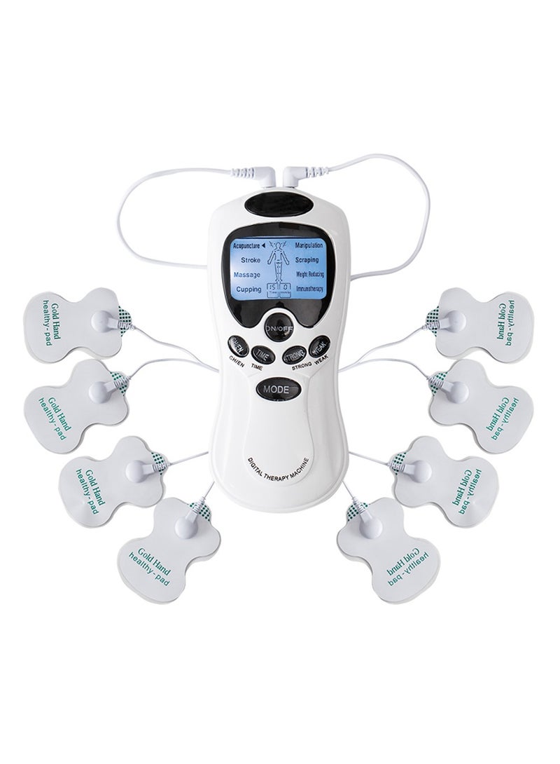 Electric Massage Instrument EMS Tense Machine Pulse Massager Tens Acupuncture Electrical Muscle Stimulator for Neck Back Body