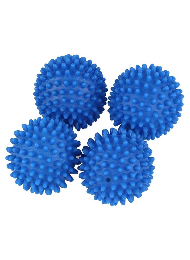 Pack Of 4 Laundry Washing And Dryer Balls Blue