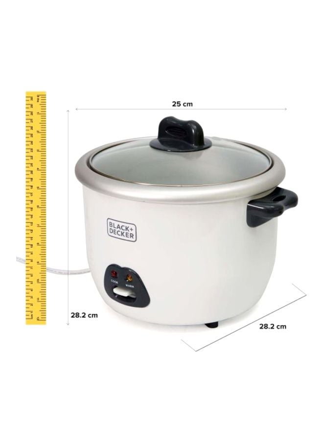 Electric Rice Cooker 1.8 L 700.0 W RC1850 White/Black