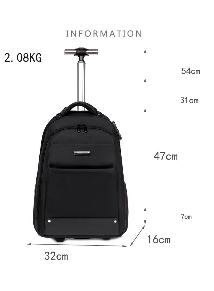 Travel Bags, Rolling Backpack, Luggage School Bags, Trolley Laptop Bag, Wheeled Bookbag, Shoulder Back Bag, Large Student School Bag, Boys Girls Backpack, Teen Laptop Backpack, Travel Carry-on Bag, Children School Backpack