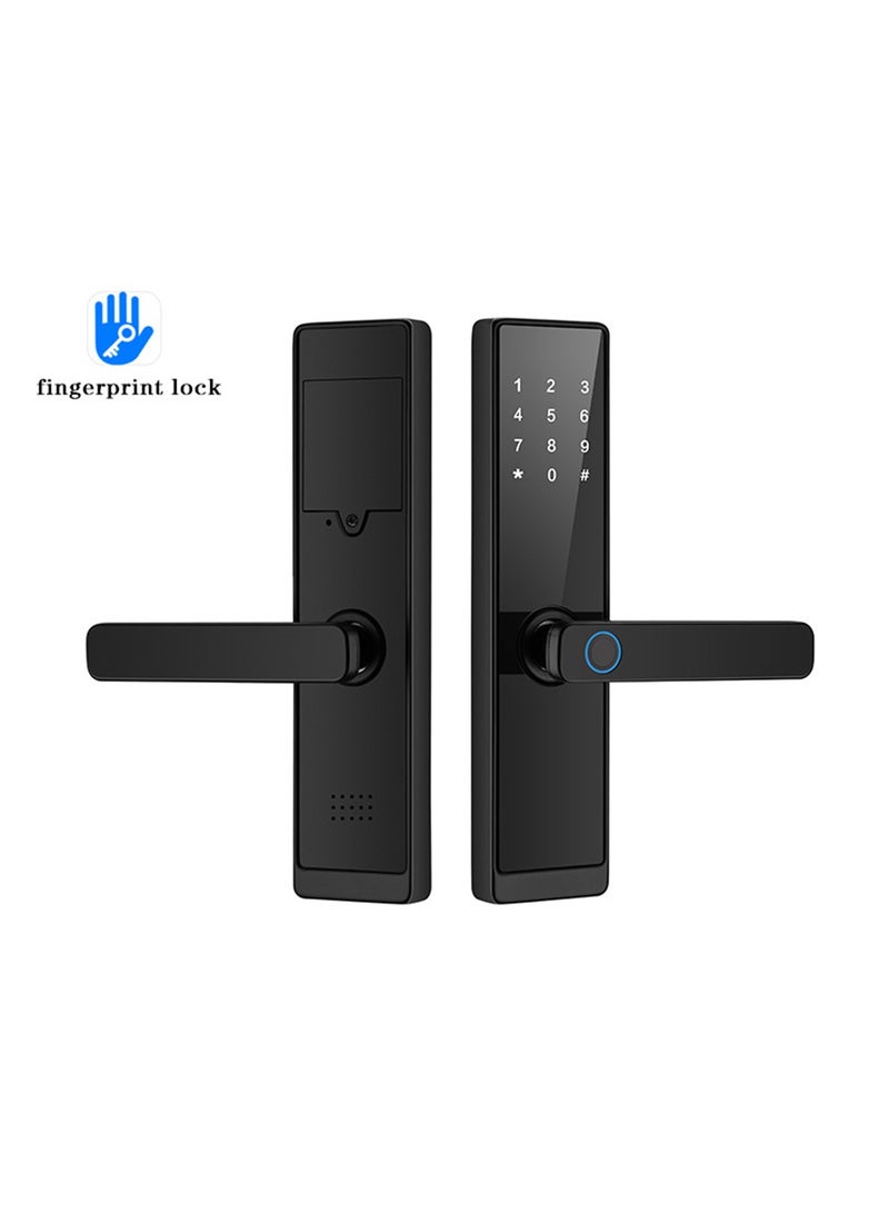 Smart Home Fingerprint/Password/Swipe/Key Smart Lock for Indoor Bedrooms and Offices