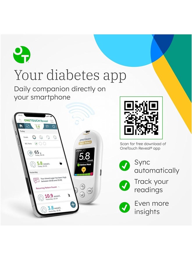 Verio Test Strips - 150 Test Strips for Accurate Blood Glucose Testing