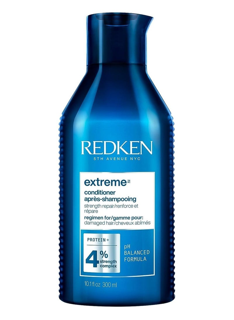 Redken Extreme Conditioner | Anti-Breakage & Protection for Damaged Hair | Strengthen and Fortify Hair | Infused With Proteins | For Weak, Brittle Hair