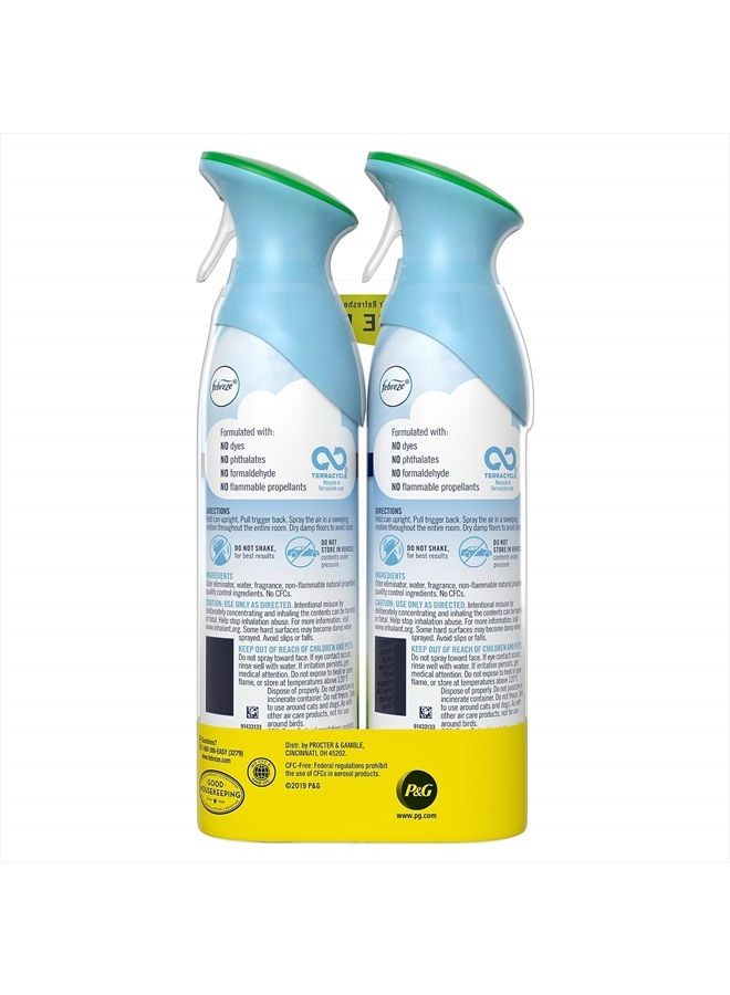 2728770 Febreze AIR Handheld Aerosols Morning & Dew 8.8 oz. 2/Pack (73041)