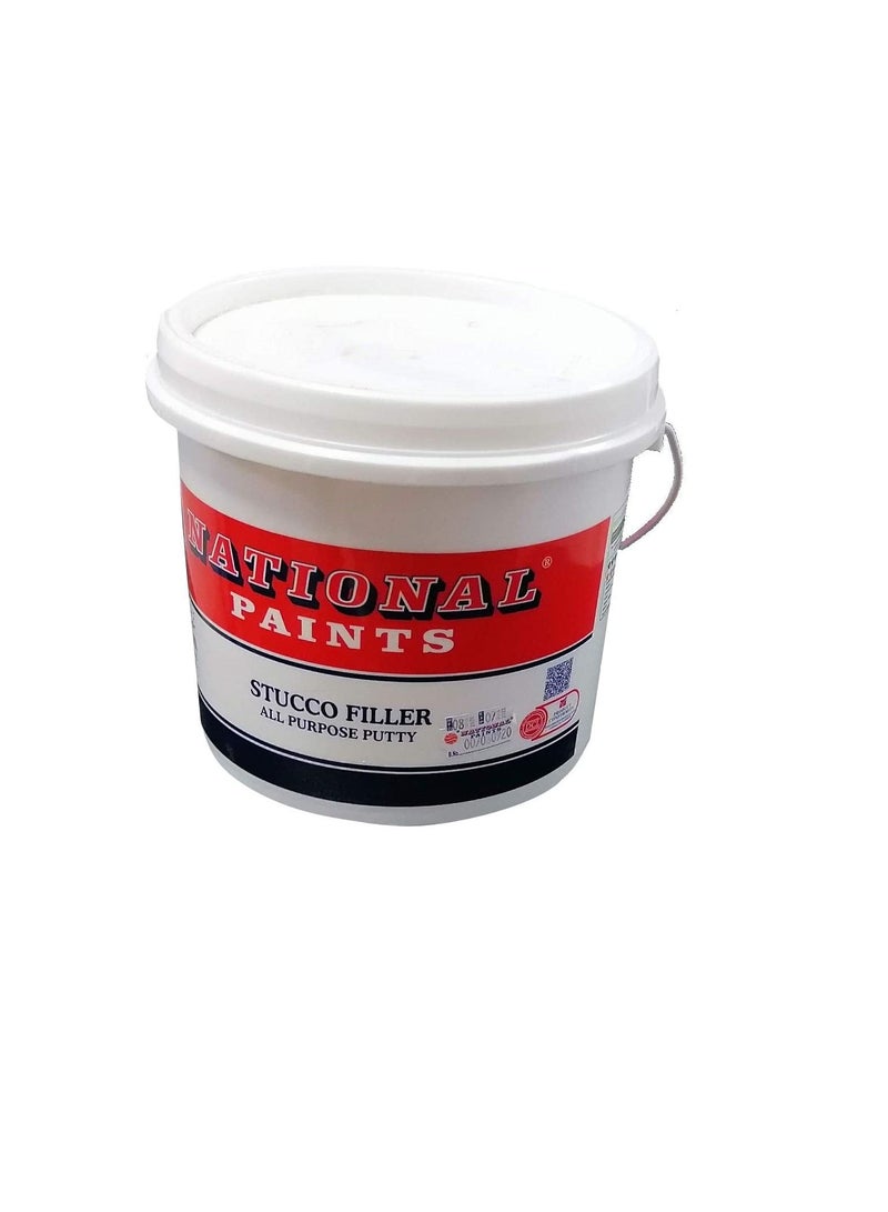 National Paint Stucco Filler All Purpose Putty Galon  3.6 Ltr