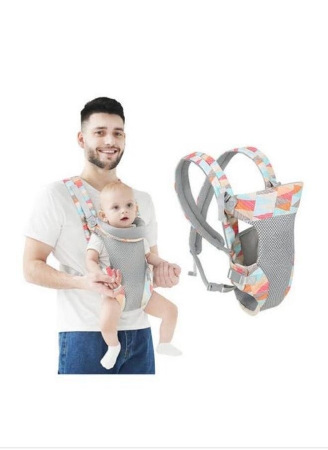 4 In 1 Portable Newborn Ergonomic Hands-Free Baby Carrier And Wrap Sling