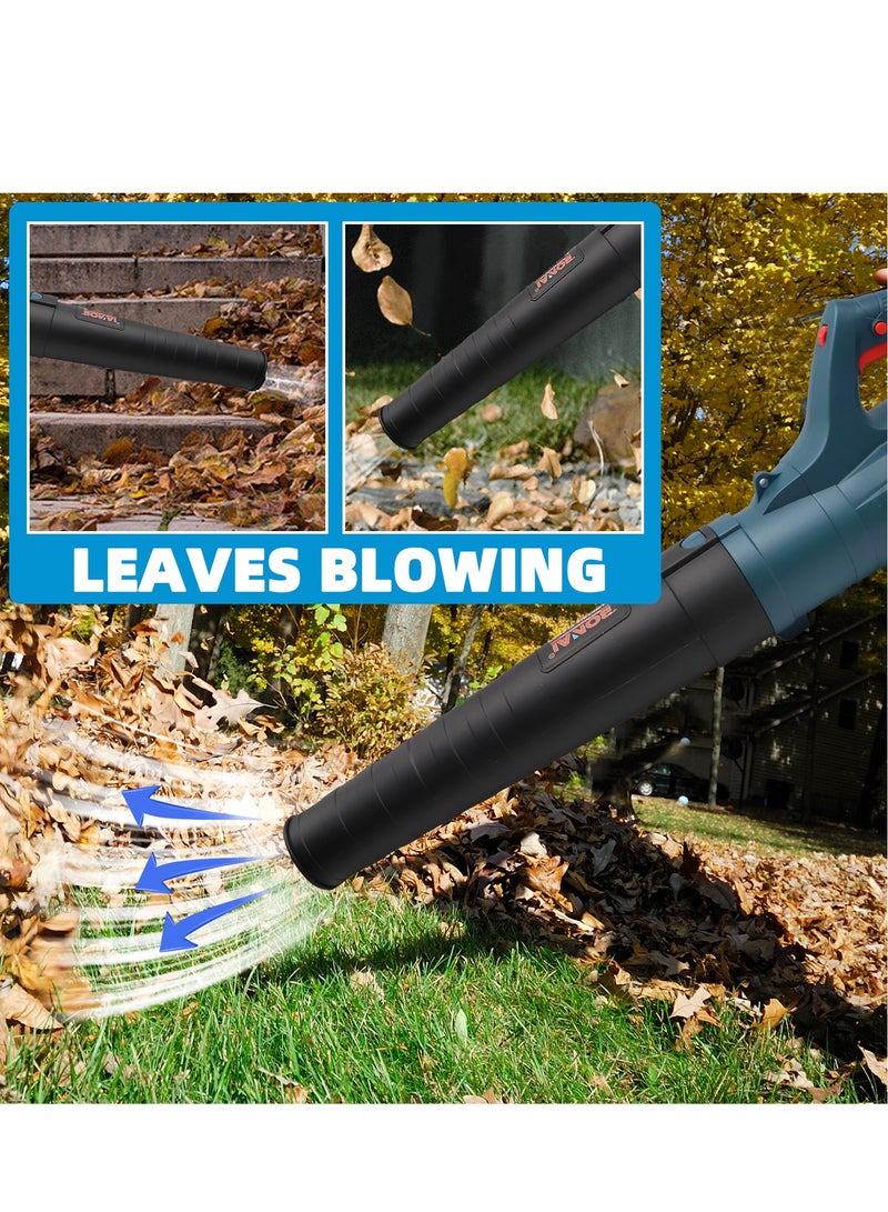 Electric Corded Leaf Blower, Dust Blower Easy Handling 3800w, 17000rpm