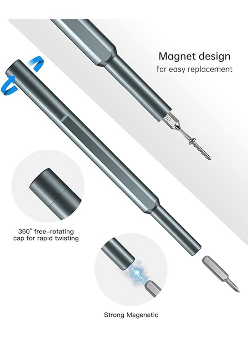 25-in-1 Precision Screwdriver Set, Professional Small Screwdriver Set with Case, Magnetic Mini Screwdriver Set Mini Repair Tool Kit for Phone, Electronics, PC, Watch, Game Console, Eyeglass