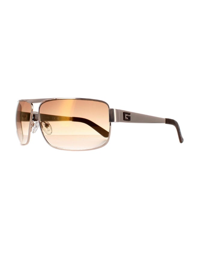 Men's Rectangular Sunglasses - GU6954 -  Lens Size: 68 mm