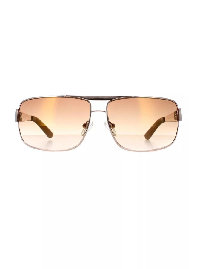 Men's Rectangular Sunglasses - GU6954 -  Lens Size: 68 mm