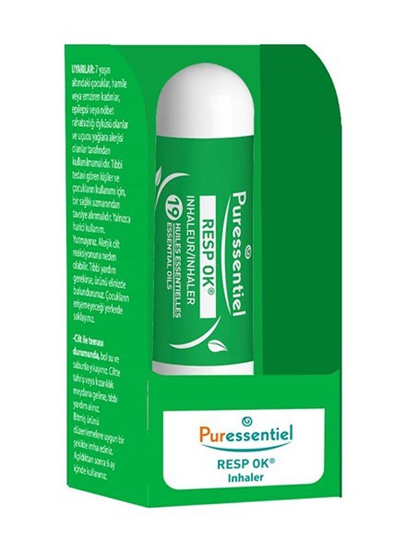 Puressent Respiratory Inhaler With 19 Essential Oils 1Ml