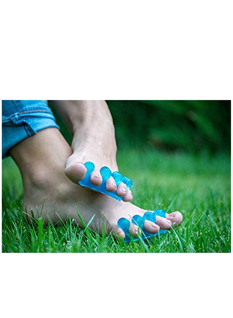 Premium Gel Toe Separators Spacers & Straighteners Bunion Correctors for Relaxing Relief Hammer Stretchers to Restore Toes to Their Original Shape for Men and Women