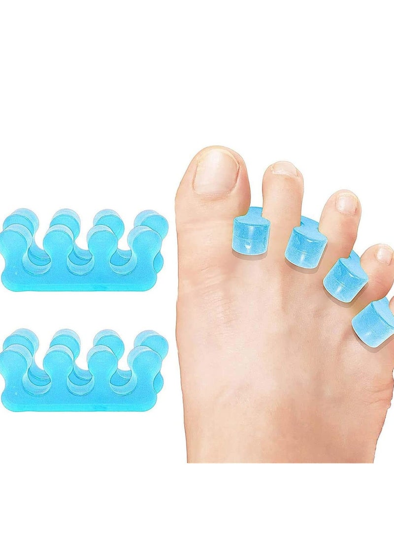 Premium Gel Toe Separators Spacers & Straighteners Bunion Correctors for Relaxing Relief Hammer Stretchers to Restore Toes to Their Original Shape for Men and Women