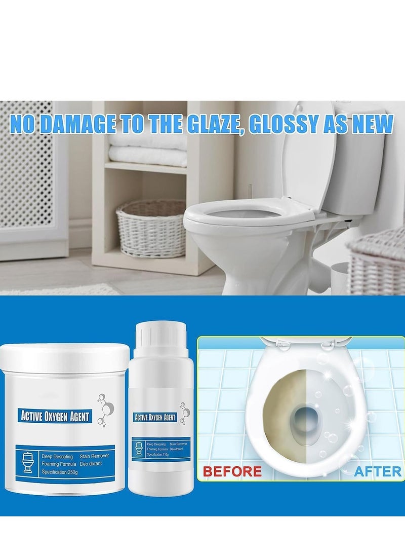 Splash Foam Toilet Cleaner, New Upgraded Toilet Cleaning Agent, Natural Toilet Cleaner, 2 Pack, 110g Each