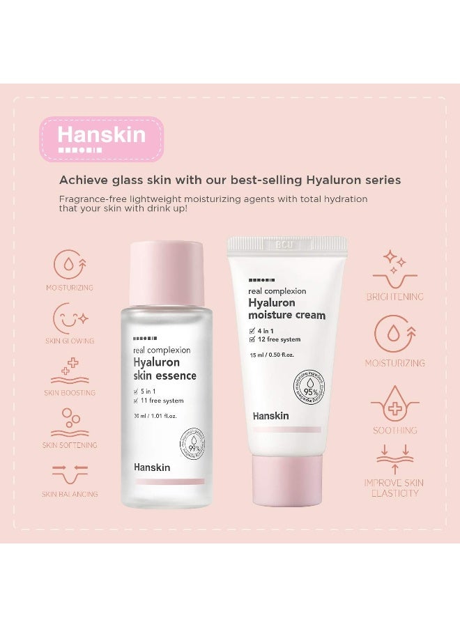 Hanskin Glass Skin On The Go Kit - Combo Of 4 - 85Ml