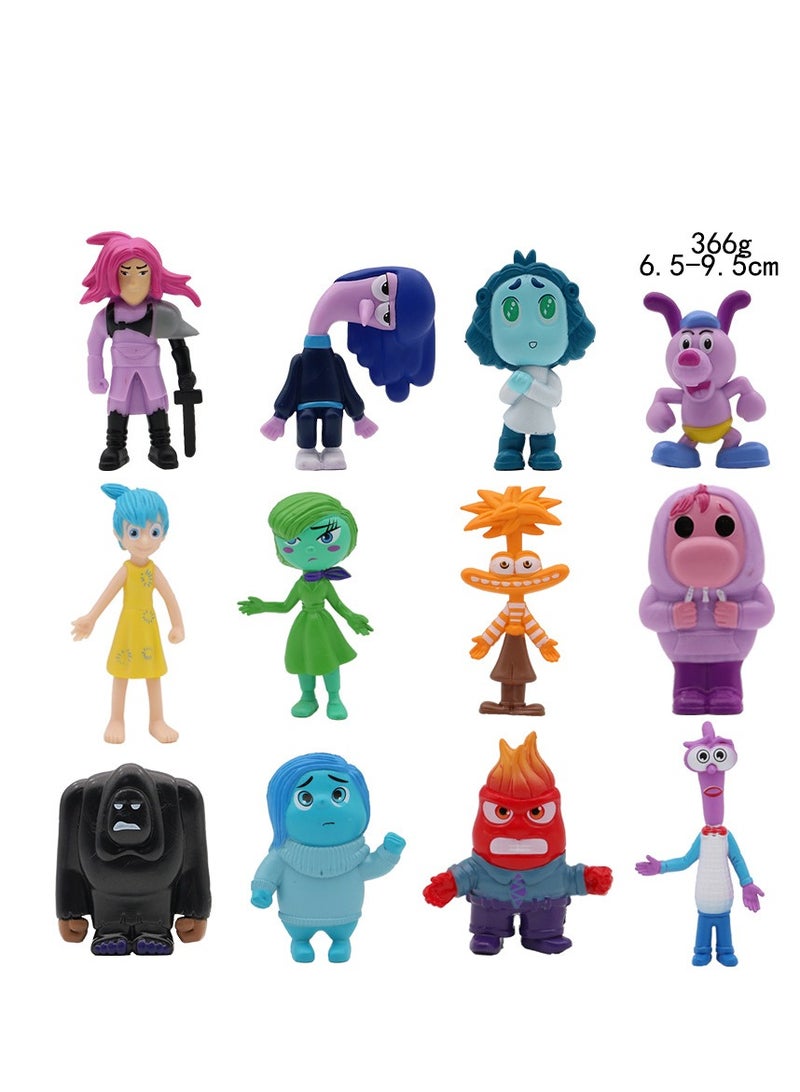 12-Piece Inside Out 2 Figure Set