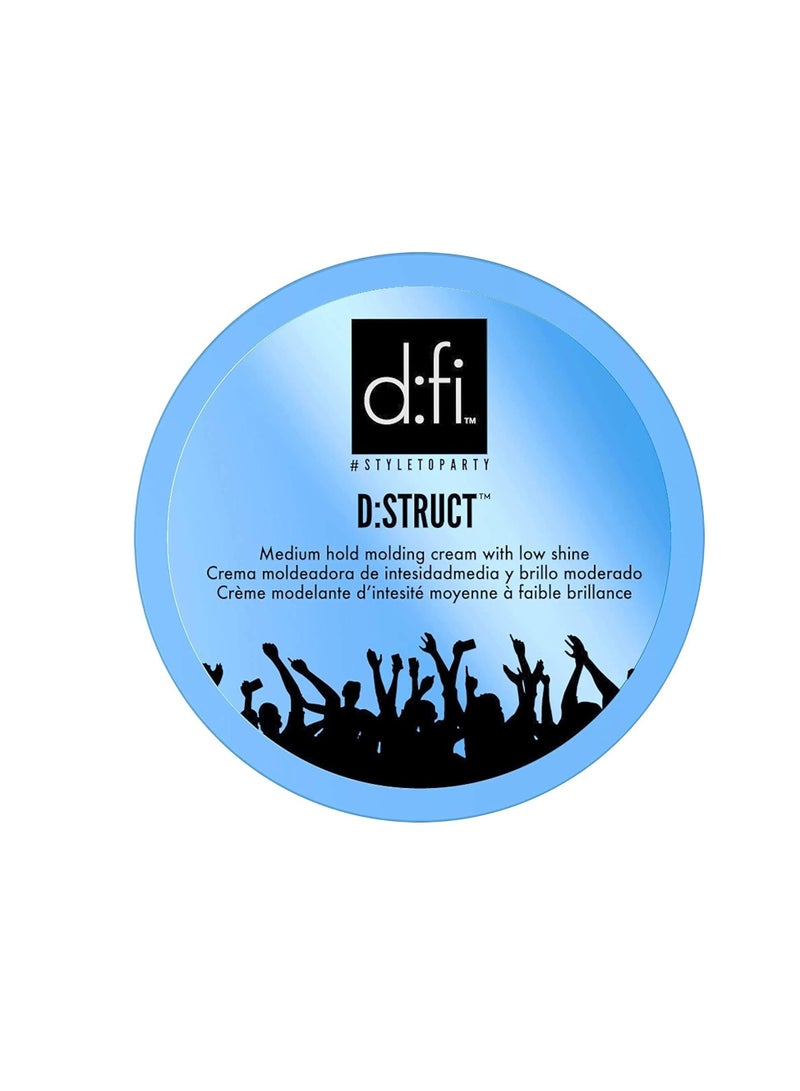 D:fi D:Struct Medium Hold Molding Creme, 2.6 Ounce