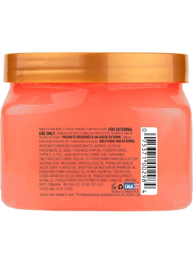 Tree Hut Peach Sorbet Shea Sugar Scrub, Exfoliating Sugar & Shea