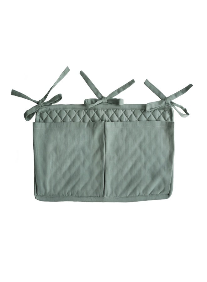 Crib Pocket Roman Green