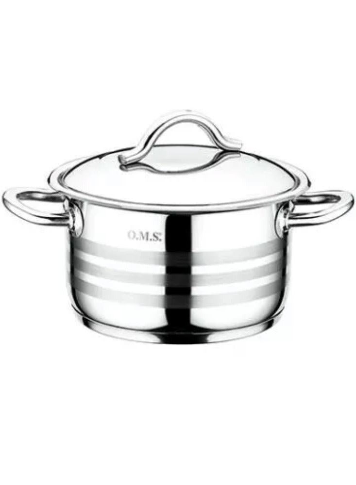 24cm ,26cm,30cm , 6pcs Stainless Steel Cookware Set , Made in Turkey