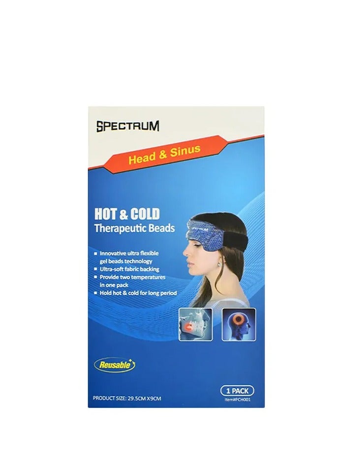 Hot And Cold Therapeutic Gel Beads For Headache Sinus Toothache Pain Itching Sore Muscle Arthritis Swelling Sprains Etc